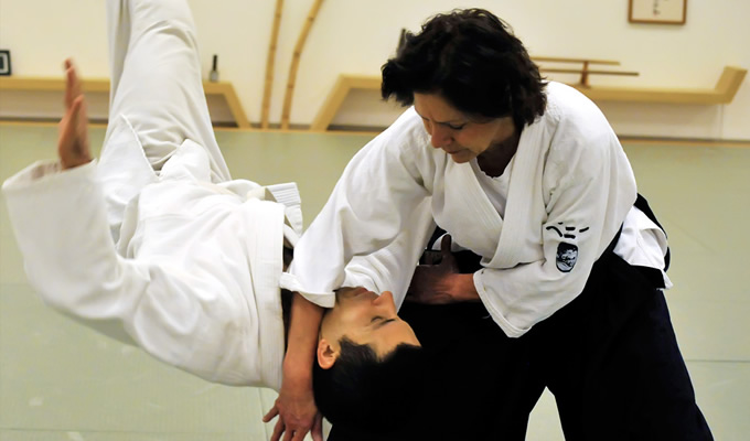 Penny Bernath Sensei at Southland Aikdo